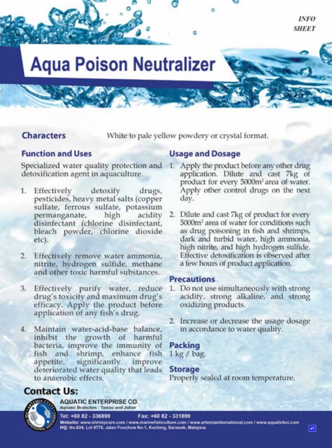AQUA POISON NEUTRALIZER - Image 2