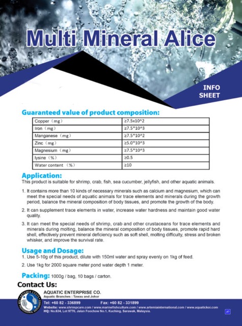 MULTI MINERAL ALICE - Image 2